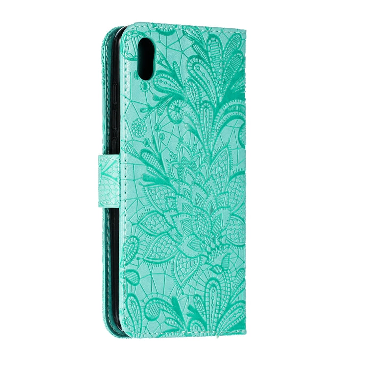 Lace Flower Horizontal Flip Leather Case with Holder & Card Slots & Wallet for Xiaomi Redmi 7A