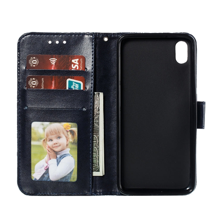 Lace Flower Horizontal Flip Leather Case with Holder & Card Slots & Wallet for Xiaomi Redmi 7A
