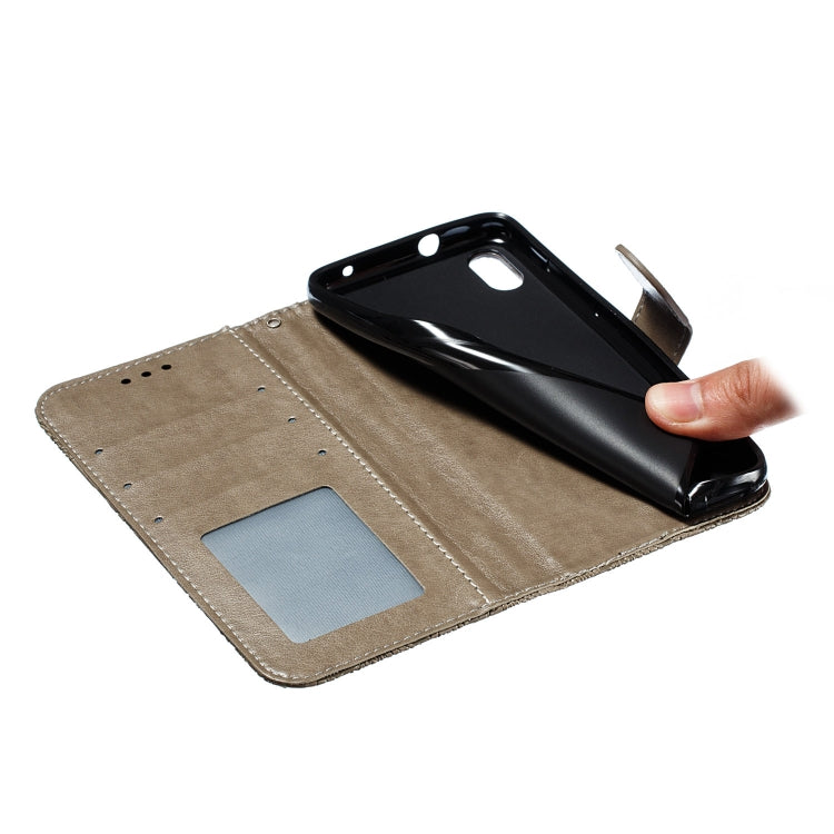 Lace Flower Horizontal Flip Leather Case with Holder & Card Slots & Wallet for Xiaomi Redmi 7A