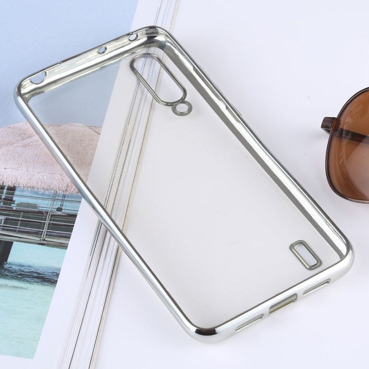 Ultra-thin Electroplating Soft TPU Protective Back Cover Case for Xiaomi Mi CC9 / A3 Lite