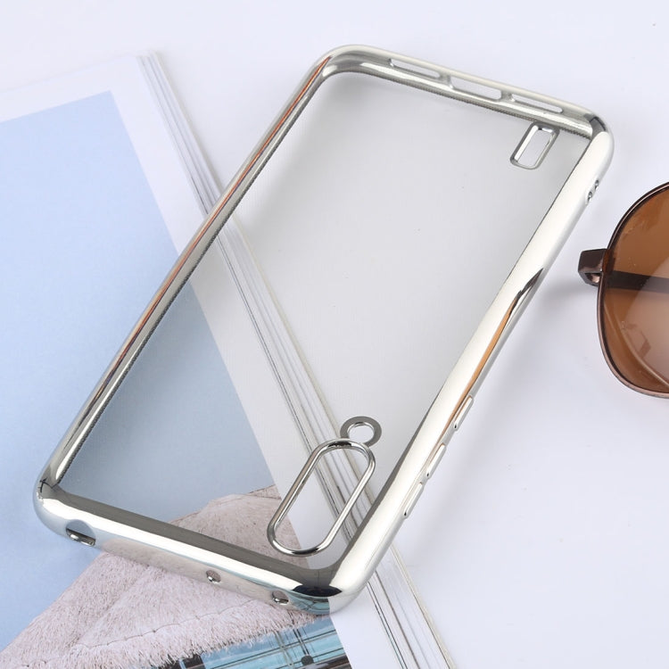 Ultra-thin Electroplating Soft TPU Protective Back Cover Case for Xiaomi Mi CC9 / A3 Lite