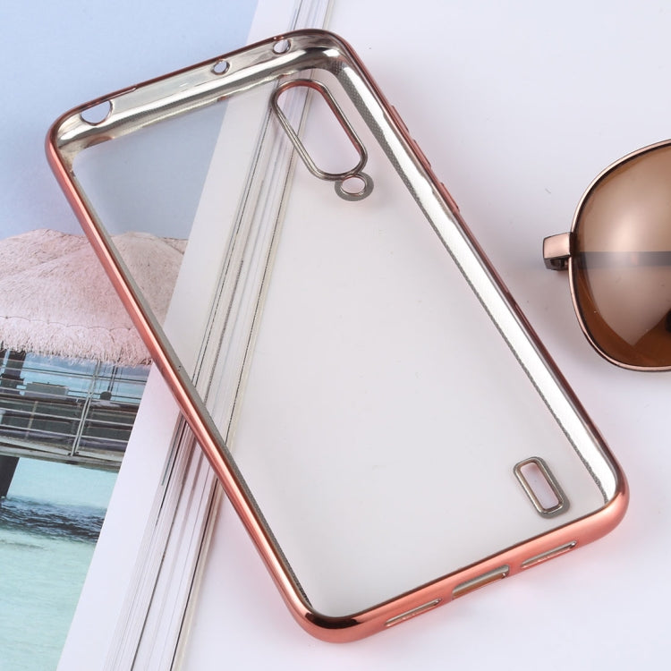 Ultra-thin Electroplating Soft TPU Protective Back Cover Case for Xiaomi Mi CC9 / A3 Lite