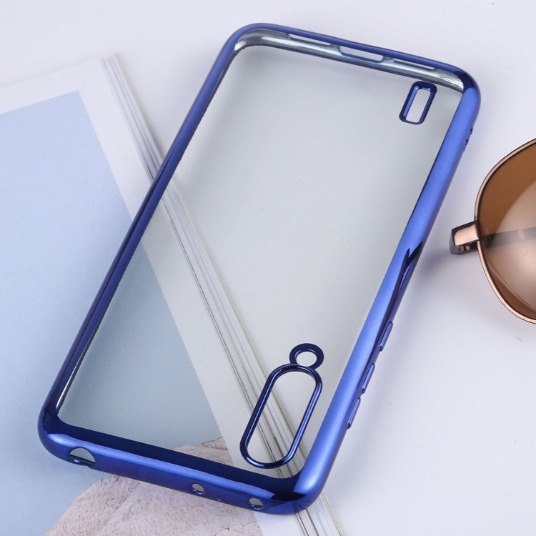 Ultra-thin Electroplating Soft TPU Protective Back Cover Case for Xiaomi Mi CC9 / A3 Lite