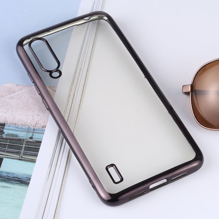 Ultra-thin Electroplating Soft TPU Protective Back Cover Case for Xiaomi Mi CC9 / A3 Lite