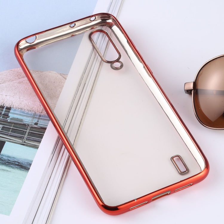 Ultra-thin Electroplating Soft TPU Protective Back Cover Case for Xiaomi Mi CC9 / A3 Lite