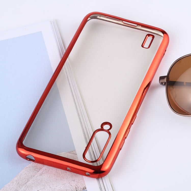 Ultra-thin Electroplating Soft TPU Protective Back Cover Case for Xiaomi Mi CC9 / A3 Lite