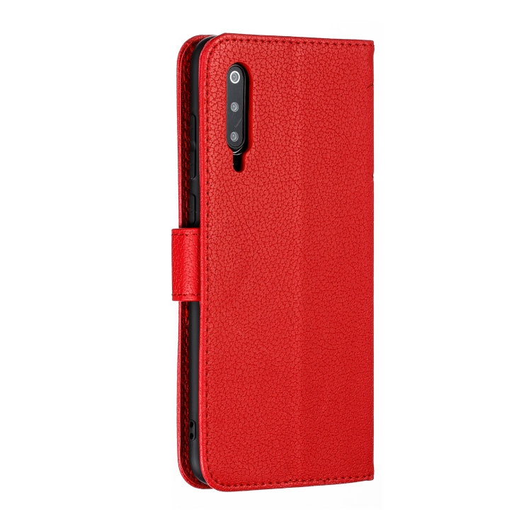 Feather Pattern Litchi Texture Horizontal Flip Leather Case with Wallet & Holder & Card Slots For Xiaomi Mi 9