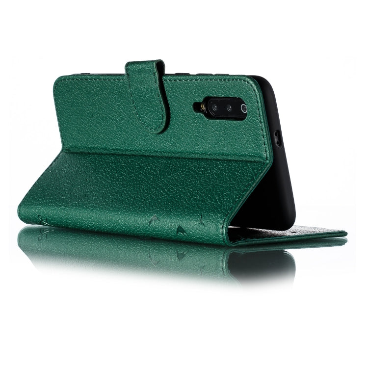 Feather Pattern Litchi Texture Horizontal Flip Leather Case with Wallet & Holder & Card Slots For Xiaomi Mi 9