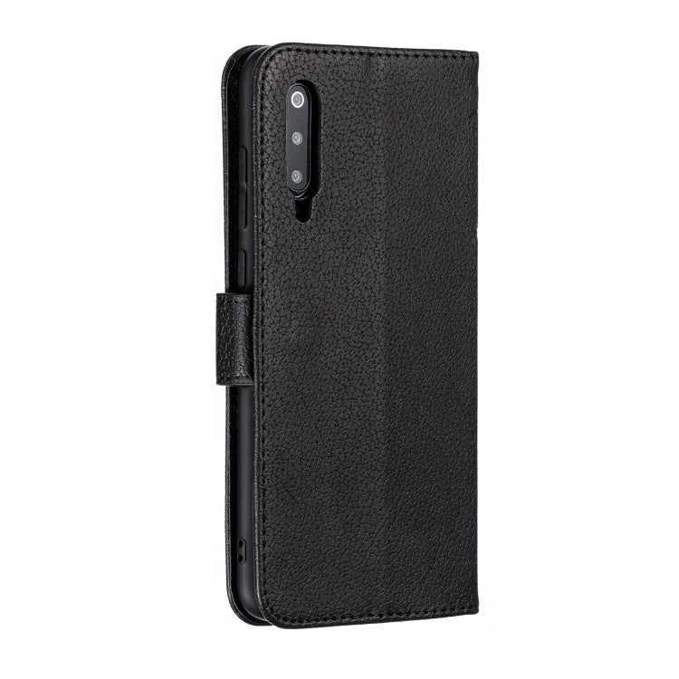 Feather Pattern Litchi Texture Horizontal Flip Leather Case with Wallet & Holder & Card Slots For Xiaomi Mi 9