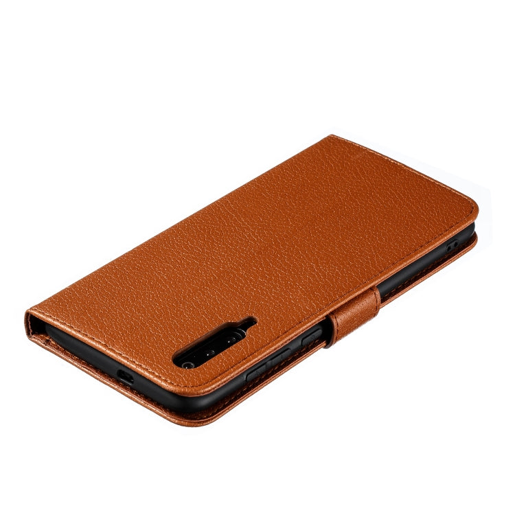 Feather Pattern Litchi Texture Horizontal Flip Leather Case with Wallet & Holder & Card Slots For Xiaomi Mi 9