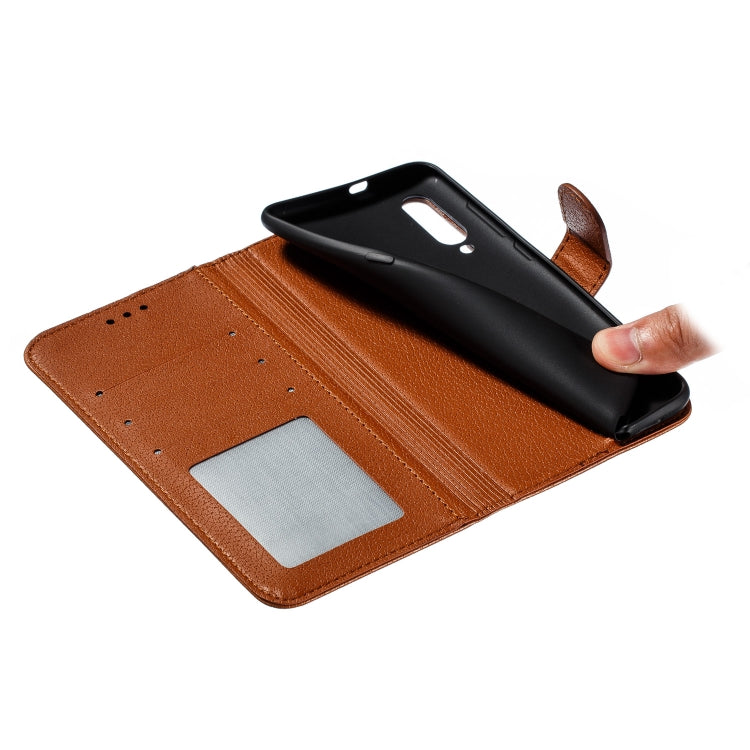 Feather Pattern Litchi Texture Horizontal Flip Leather Case with Wallet & Holder & Card Slots For Xiaomi Mi 9