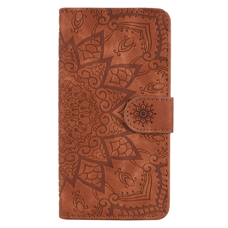 Calf Pattern Double Folding Design Embossed Leather Case with Wallet & Holder & Card Slots for Xiaomi Redmi 7A