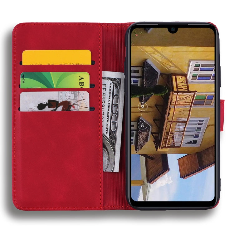Calf Pattern Double Folding Design Embossed Leather Case with Wallet & Holder & Card Slots for Xiaomi Redmi Note 7 / Note 7 Pro