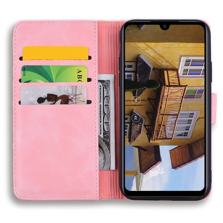 Calf Pattern Double Folding Design Embossed Leather Case with Wallet & Holder & Card Slots for Xiaomi Redmi Note 7 / Note 7 Pro