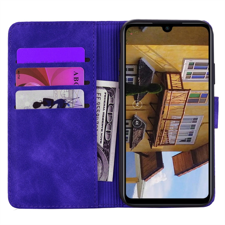 Calf Pattern Double Folding Design Embossed Leather Case with Wallet & Holder & Card Slots for Xiaomi Redmi Note 7 / Note 7 Pro