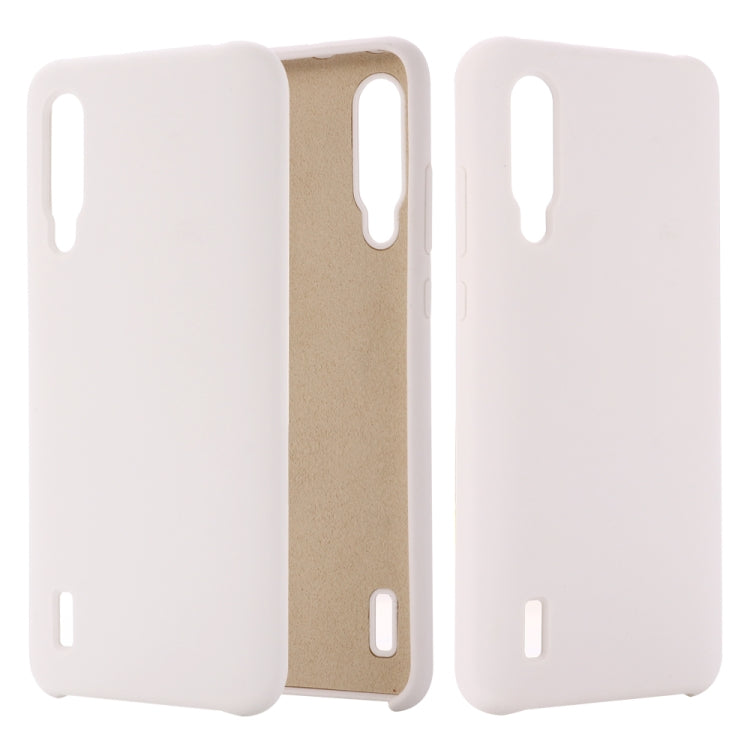 Solid Color Liquid Silicone Shockproof Coverage Case For Xiaomi Mi CC9e
