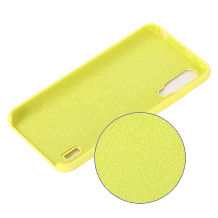 Solid Color Liquid Silicone Shockproof Coverage Case For Xiaomi Mi CC9e