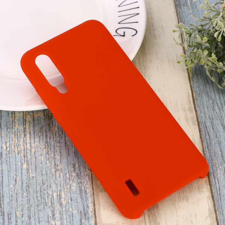 Solid Color Liquid Silicone Shockproof Coverage Case For Xiaomi Mi CC9e