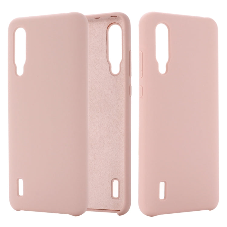 Solid Color Liquid Silicone Shockproof Coverage Case For Xiaomi Mi CC9e