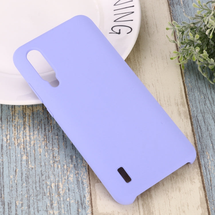 Solid Color Liquid Silicone Shockproof Coverage Case For Xiaomi Mi CC9e