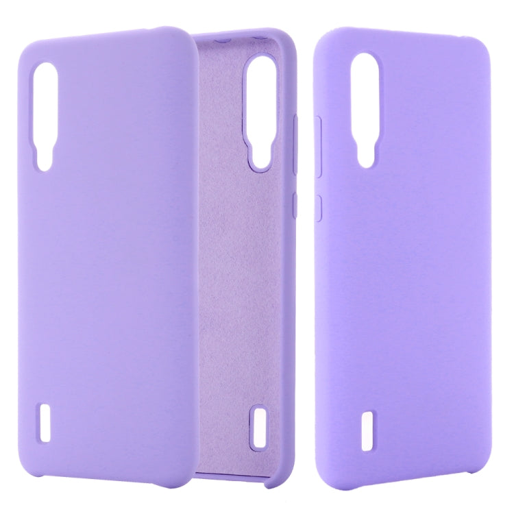 Solid Color Liquid Silicone Shockproof Coverage Case For Xiaomi Mi CC9e