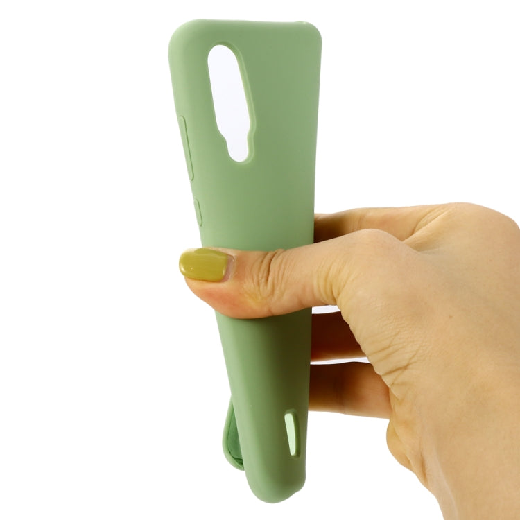 Solid Color Liquid Silicone Shockproof Coverage Case For Xiaomi Mi CC9e