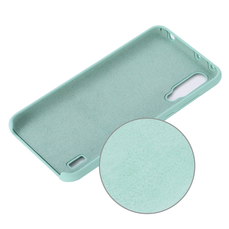 Solid Color Liquid Silicone Shockproof Coverage Case For Xiaomi Mi CC9e