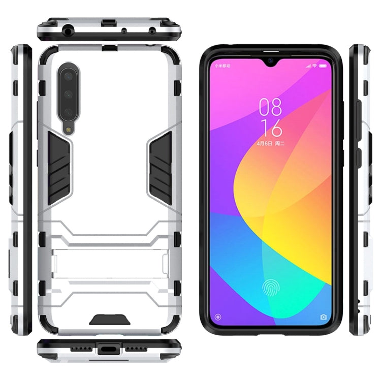 For Xiaomi Mi CC9 Shockproof PC + TPU Protective Case with Invisible Holder