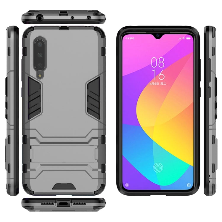 For Xiaomi Mi CC9 Shockproof PC + TPU Protective Case with Invisible Holder