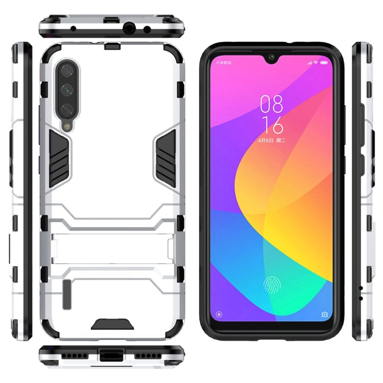 For Xiaomi Mi CC9e Shockproof PC + TPU Protective Case with Invisible Holder