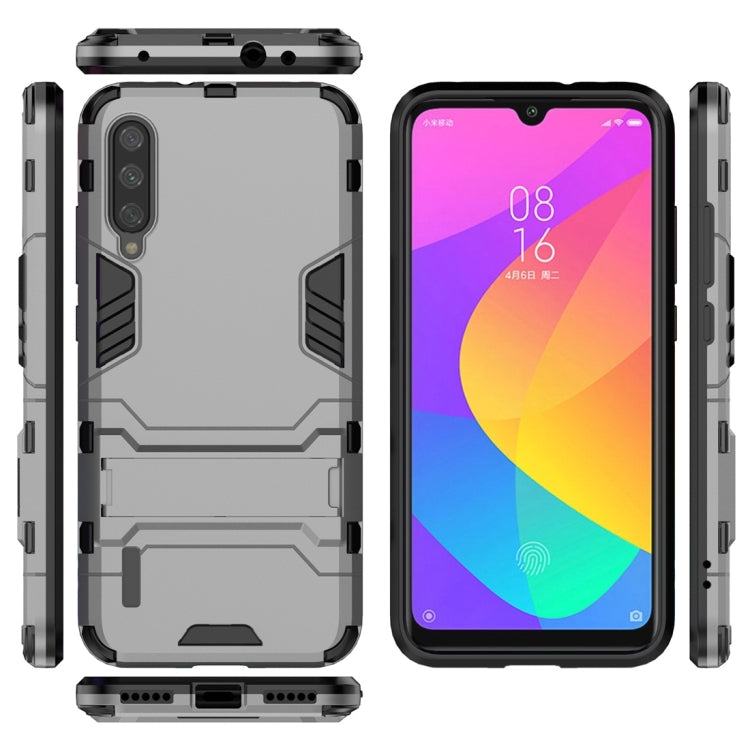 For Xiaomi Mi CC9e Shockproof PC + TPU Protective Case with Invisible Holder