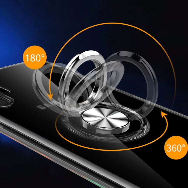 For Galaxy Note 10+ Ultra-thin TPU Protective Case with 360 Degree Rotation Holder