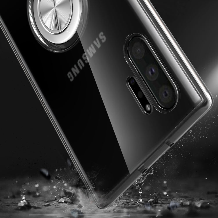 For Galaxy Note 10+ Ultra-thin TPU Protective Case with 360 Degree Rotation Holder