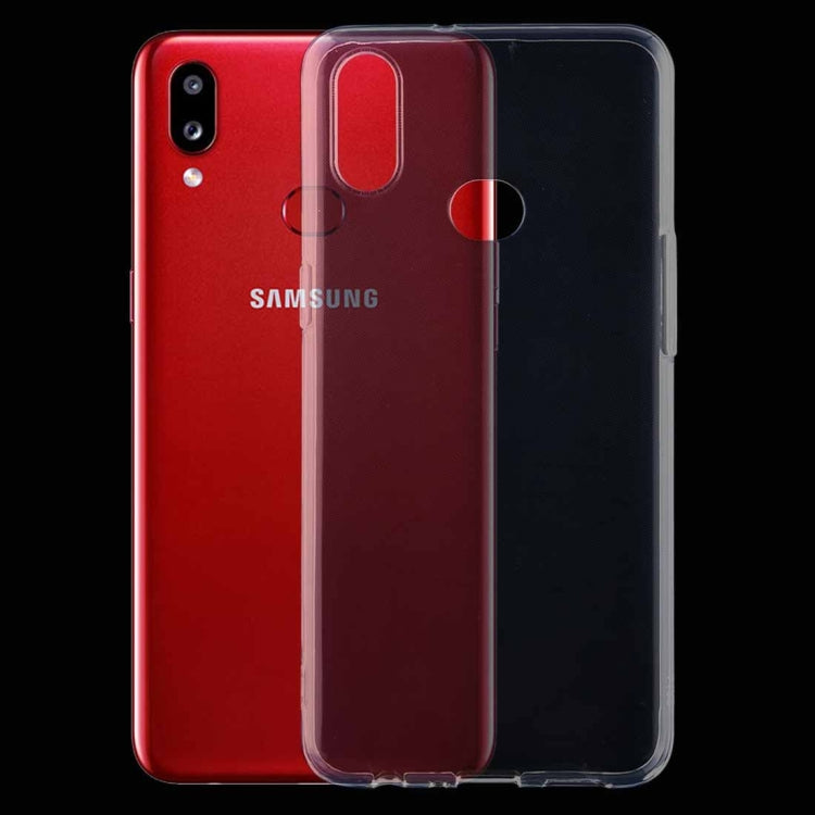 For Galaxy A10s 0.5mm Ultra-Thin Transparent TPU Protective Case