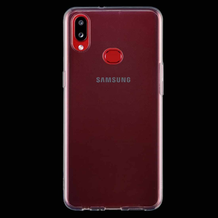 For Galaxy A10s 0.5mm Ultra-Thin Transparent TPU Protective Case