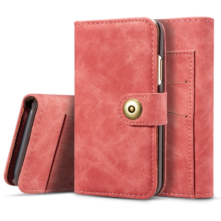 For Galaxy Note10+ Retro Magnetic Detachable Horizontal Flip Leather Case, with Card Slots & Wallet & Photo Frame