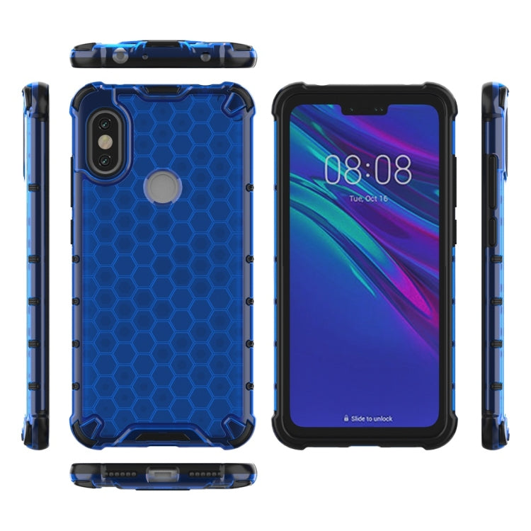 For Xiaomi Redmi Note 6 / Note 6 Pro Shockproof Honeycomb PC + TPU Protective Case