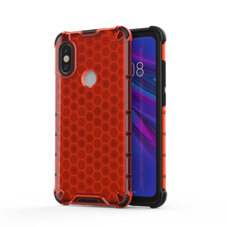 For Xiaomi Redmi Note 6 / Note 6 Pro Shockproof Honeycomb PC + TPU Protective Case