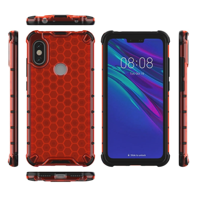 For Xiaomi Redmi Note 6 / Note 6 Pro Shockproof Honeycomb PC + TPU Protective Case