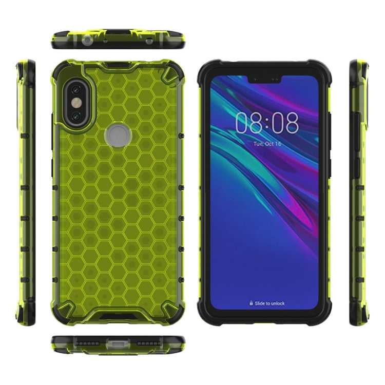 For Xiaomi Redmi Note 6 / Note 6 Pro Shockproof Honeycomb PC + TPU Protective Case