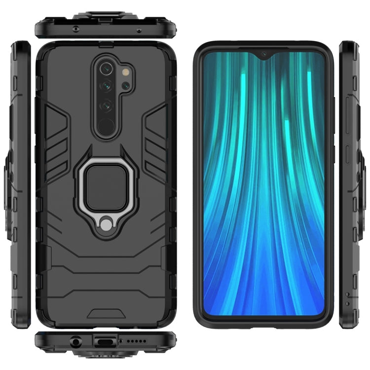 For Xiaomi Redmi Note 8 Pro Panther PC + TPU Shockproof Protective Case