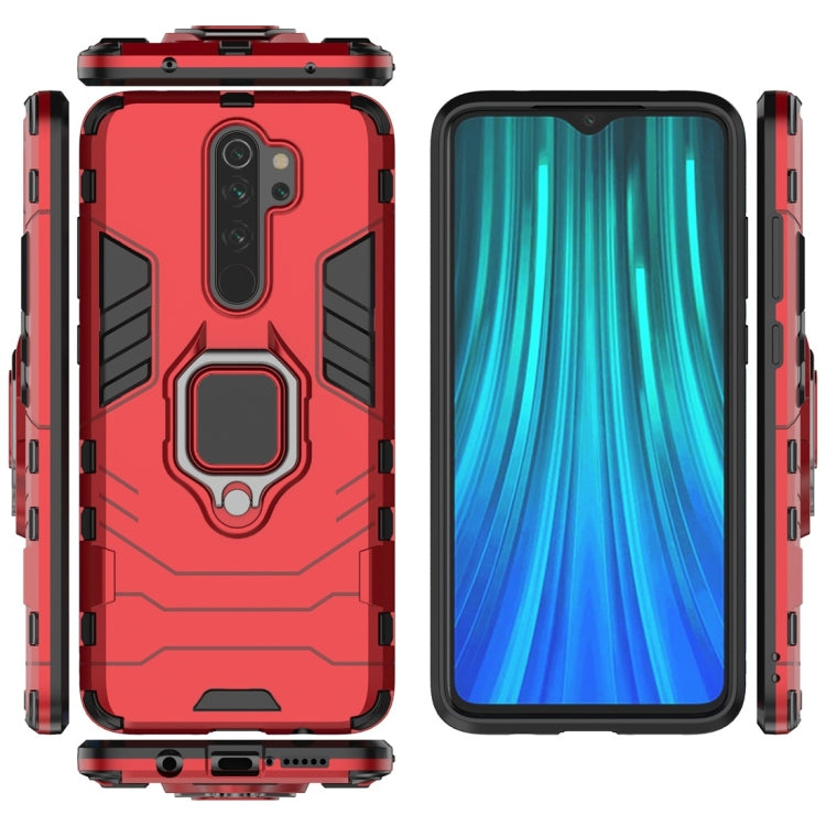 For Xiaomi Redmi Note 8 Pro Panther PC + TPU Shockproof Protective Case