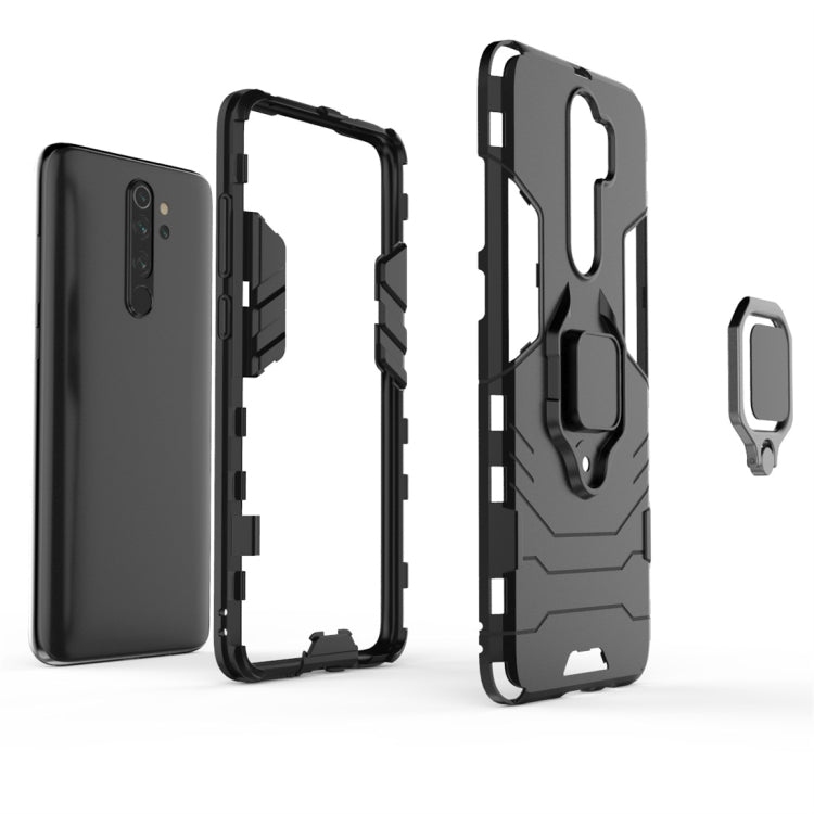 For Xiaomi Redmi Note 8 Pro Panther PC + TPU Shockproof Protective Case