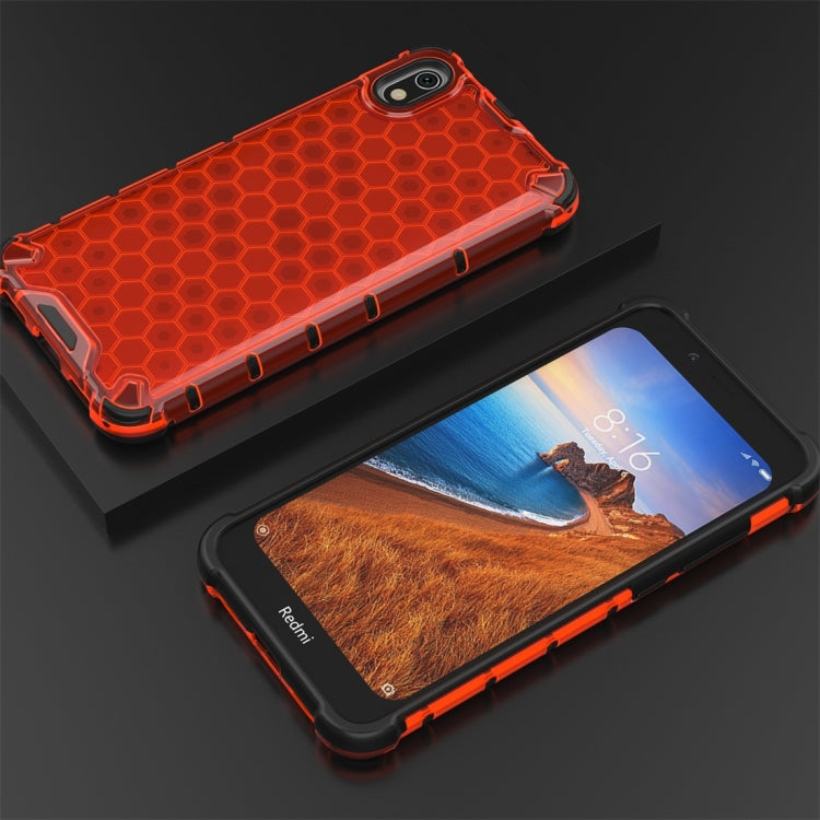 For Xiaomi Redmi 7A Honeycomb Shockproof PC + TPU Protective Case