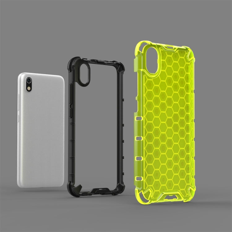 For Xiaomi Redmi 7A Honeycomb Shockproof PC + TPU Protective Case