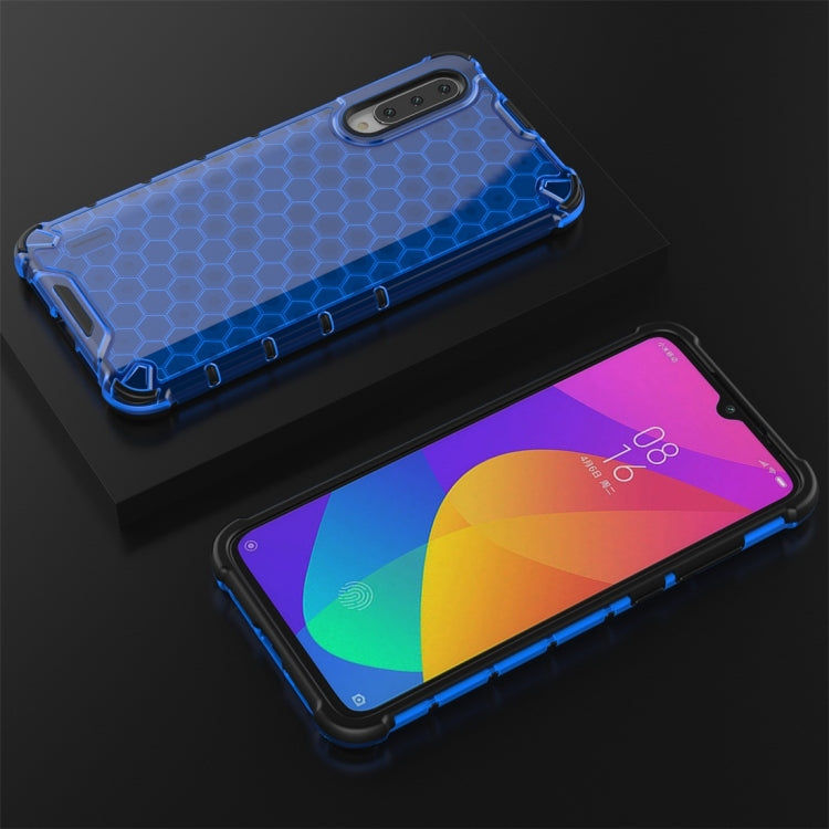 For Xiaomi Mi CC9e Honeycomb Shockproof PC + TPU Protective Case