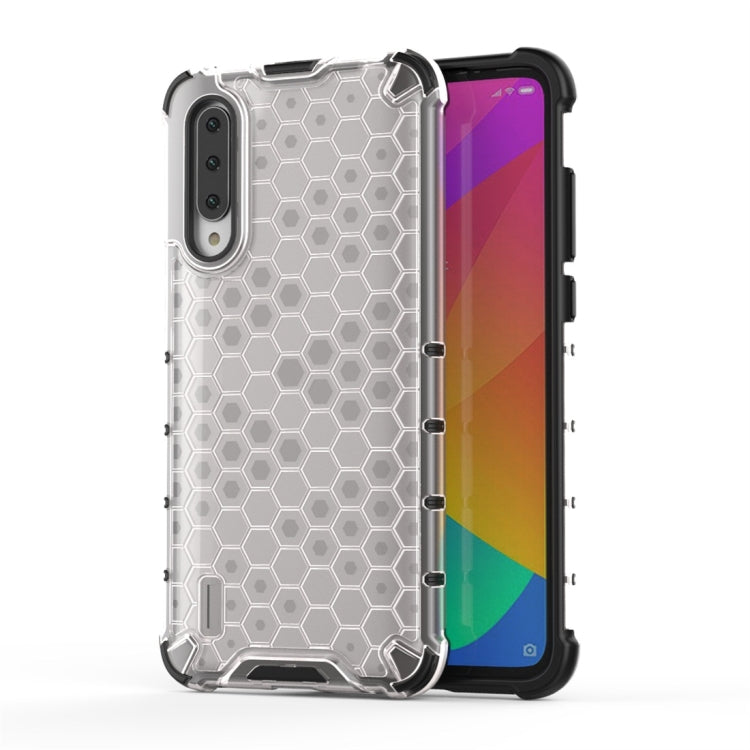 For Xiaomi Mi CC9e Honeycomb Shockproof PC + TPU Protective Case