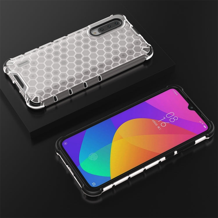 For Xiaomi Mi CC9e Honeycomb Shockproof PC + TPU Protective Case