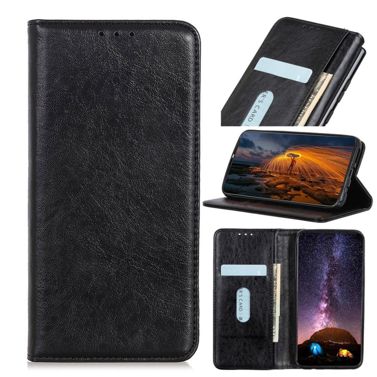 For Xiaomi Redmi Note 8 Magnetic Retro Crazy Horse Texture Horizontal Flip Leather Case with Holder & Card Slots & Wallet