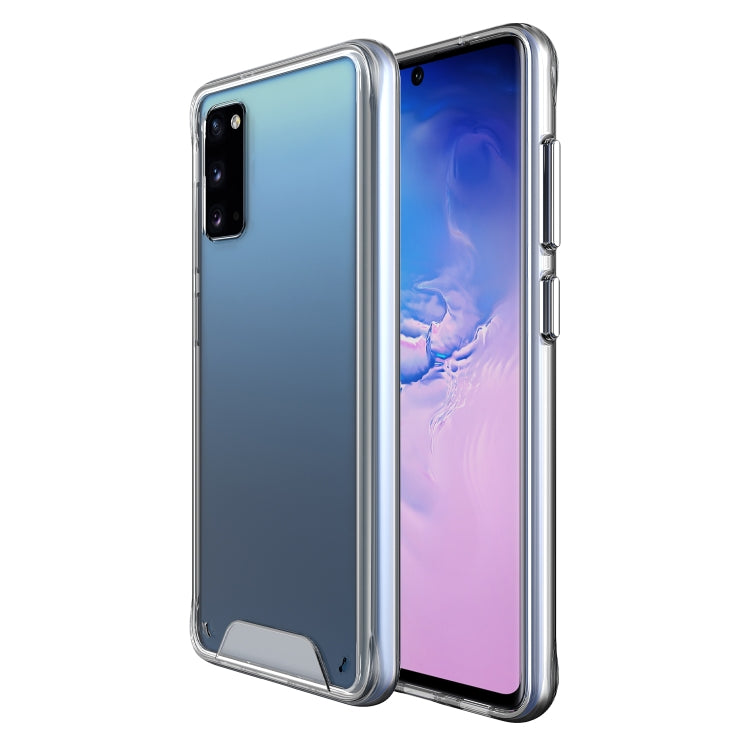 For Samsung Galaxy S20 Scratchproof TPU + Acrylic Space Protective Case(Transparent)